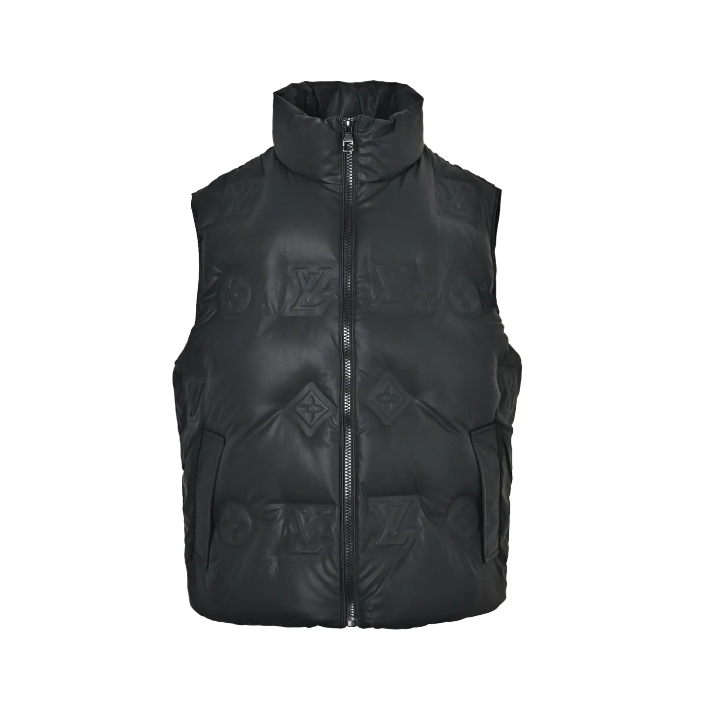 Louis Vuitton/Louis Vuitton old flower embossed embossed down vest